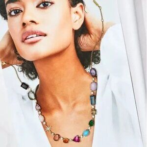 Stella & Dot Candy Jewels Necklace Colorful